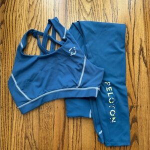 Peloton Legging and Sports Bra Set, Size M